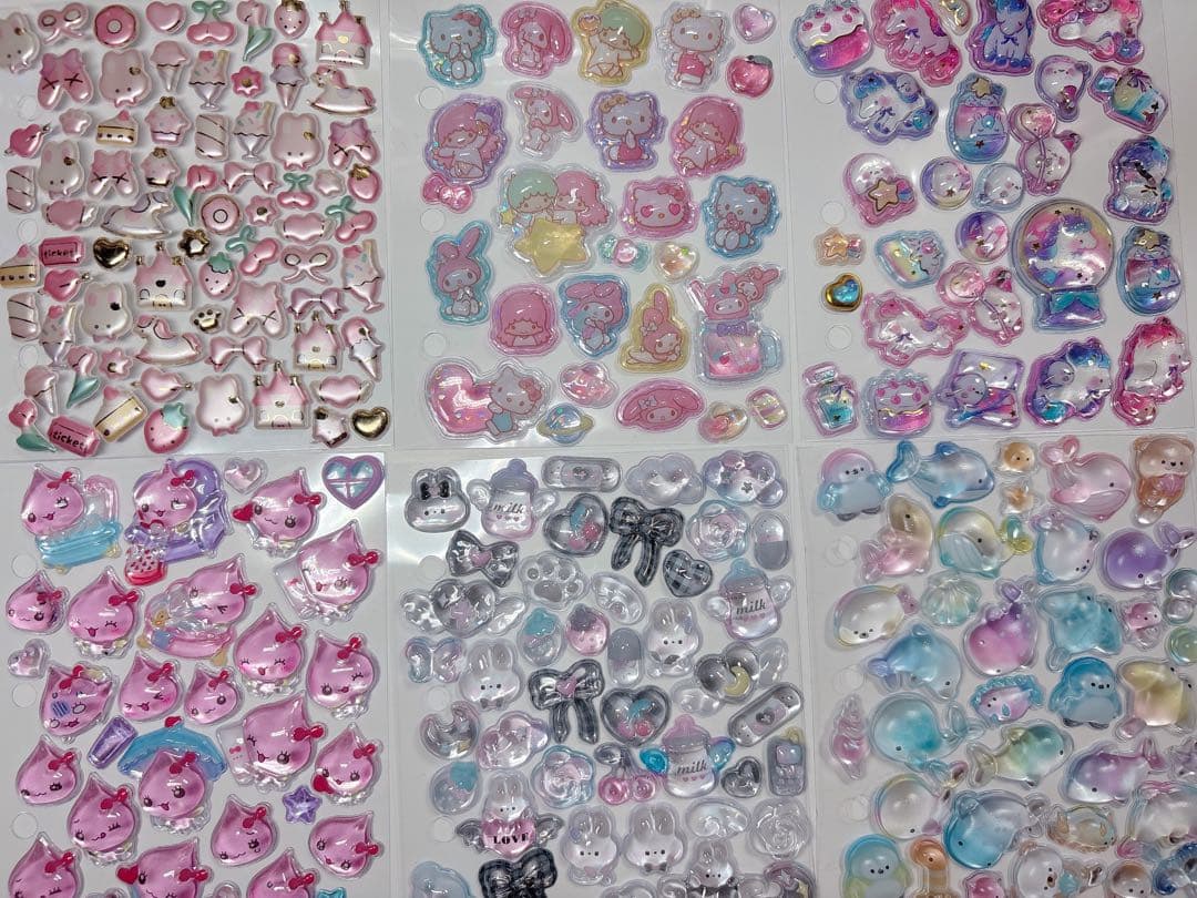 シール帳　完成品３冊　ボンボンドロップ　うるちゅる