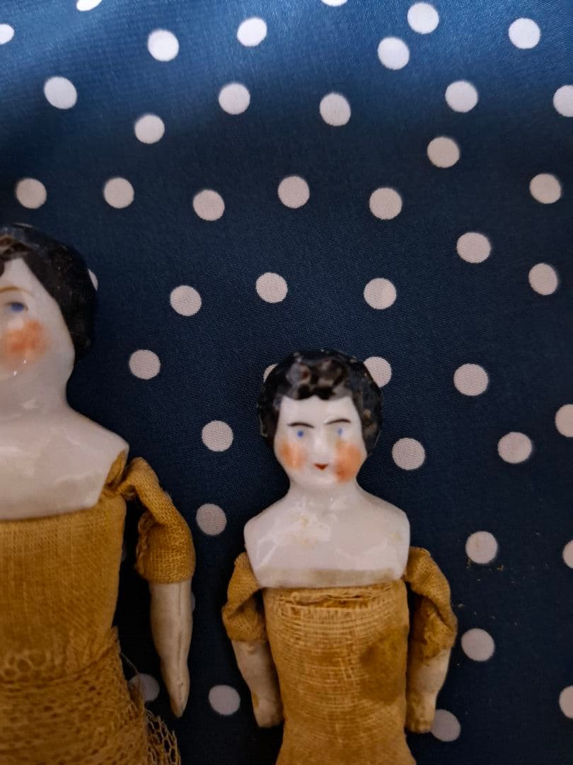 アンティーク★チャイナヘッドドール★ビスクドール★3点セット★アンティーク雑貨