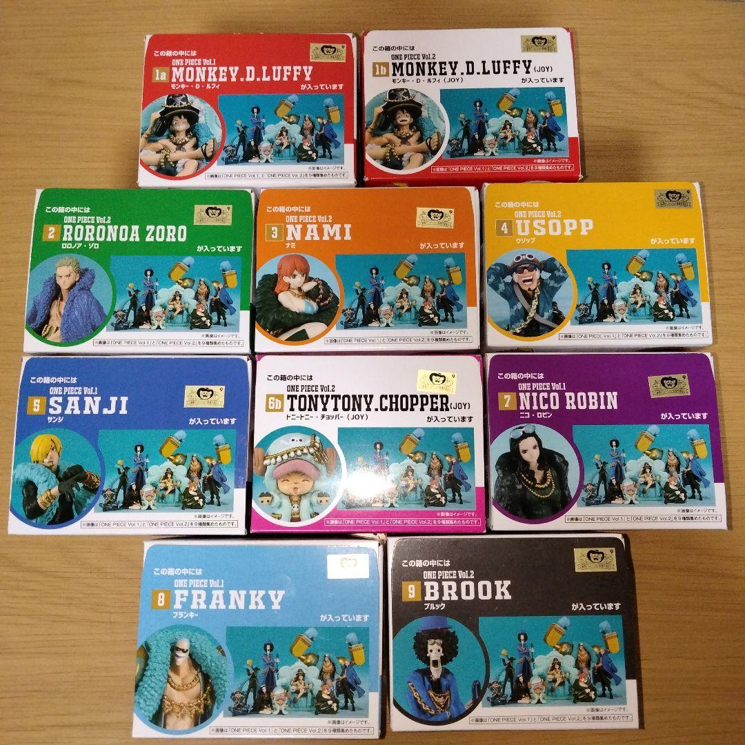 ワンピース ONEPIECE TAMASHII BOX vol.1 vol.2