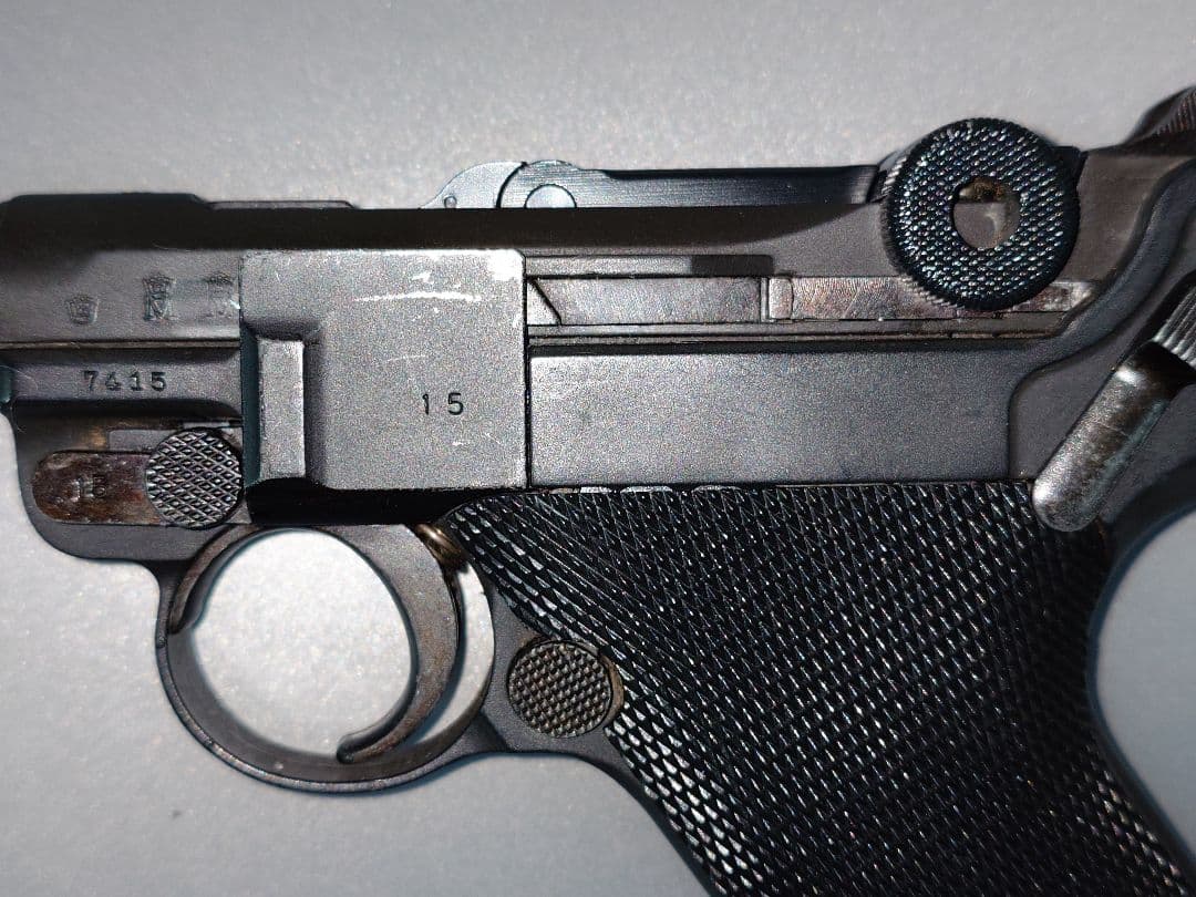 タナカ ルガーP08 HW 6インチ ガスブローバック【美箱付き・動作確認済】