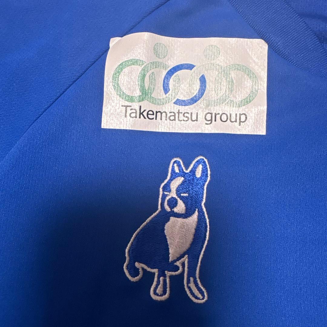 【超美品】Yokohama FC サッカーウェア 青色 半袖Mサイズ
