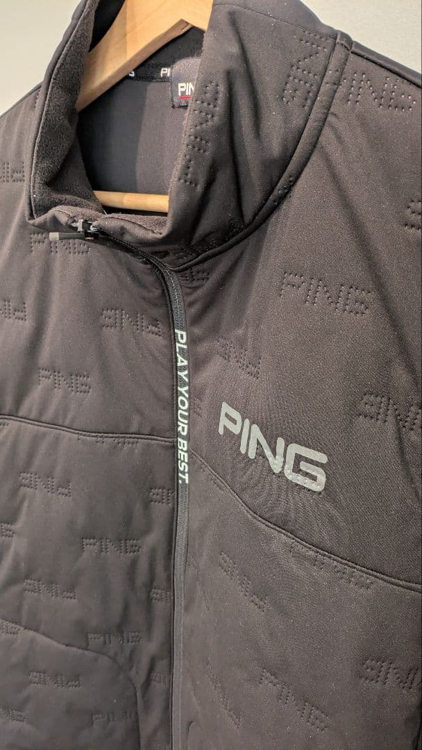 PING '25冬新作 ピンソニックハイブリッドフルジップブルゾン