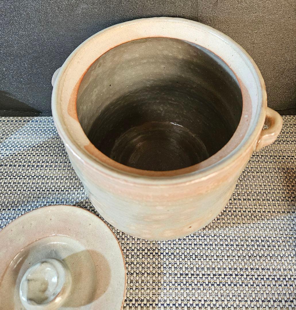 県無形文化財　日本工芸会正会員　名工 岡田裕 作　萩焼　水指　共箱　未使用品！