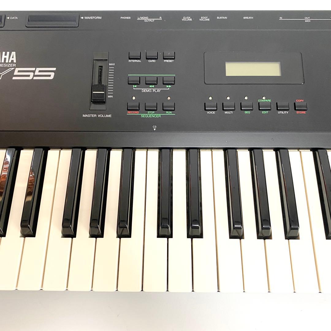 【Baskal 様】YAMAHA SY55 シンセサイザー 61鍵 ケース付