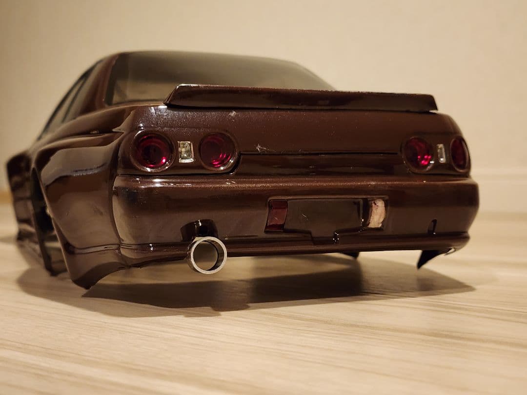 はるさん専用 GTR R32 ドリラジ ボディー 1/10 8灯LED付き