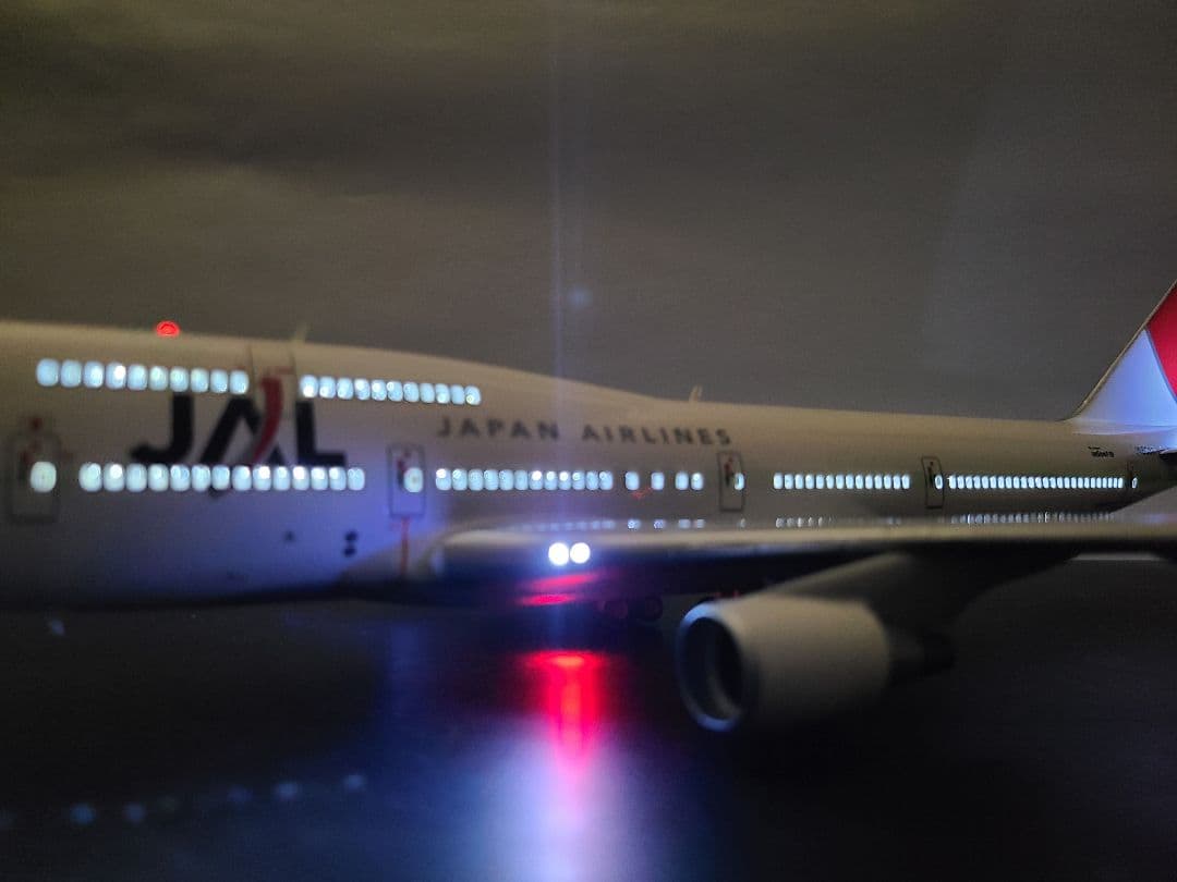 JAL BOEING 747-400 LED仕様 完成品