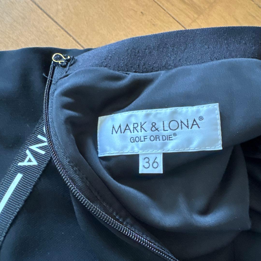 MARK & LONA レディース ゴルフスカート 黒36