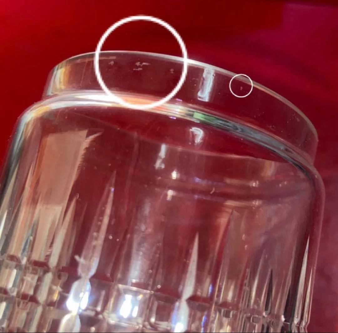 バカラ ナンシー　金縁装飾　容器　物入れ　Baccarat