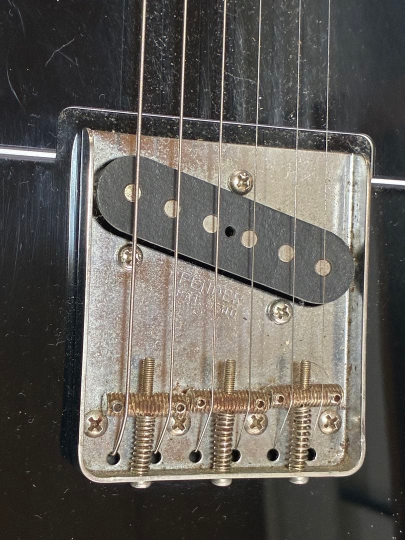 フェンダージャパントラディショナル60s テレキャスターカスタム　黒　バンビーナ