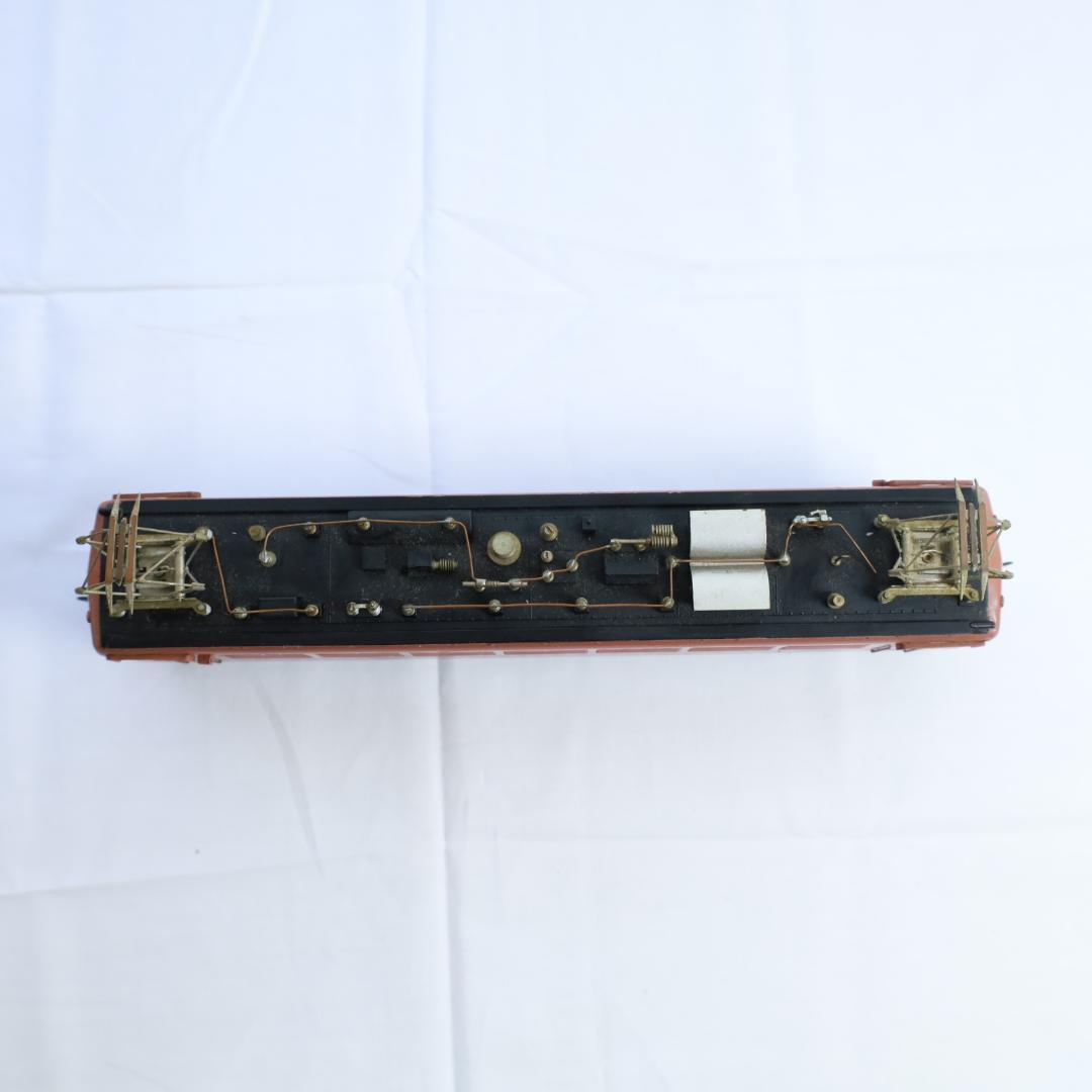 ［K］中村精密 EF805電気機関車と客車2両セット HOゲージ 動作未確認