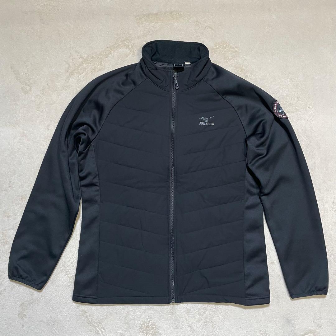 美品 mizuno ミズノ 中綿ウォーマージャケット 上下 セットアップ
