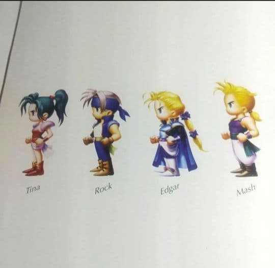 ファイナルファンタジーⅥ アドバンス販促パネル FF6 非売品 未使用 GBA