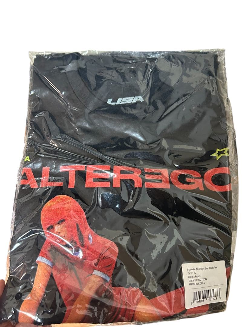 限定 LISA SPEEDI ALTEREGO BLACK STAR TEE