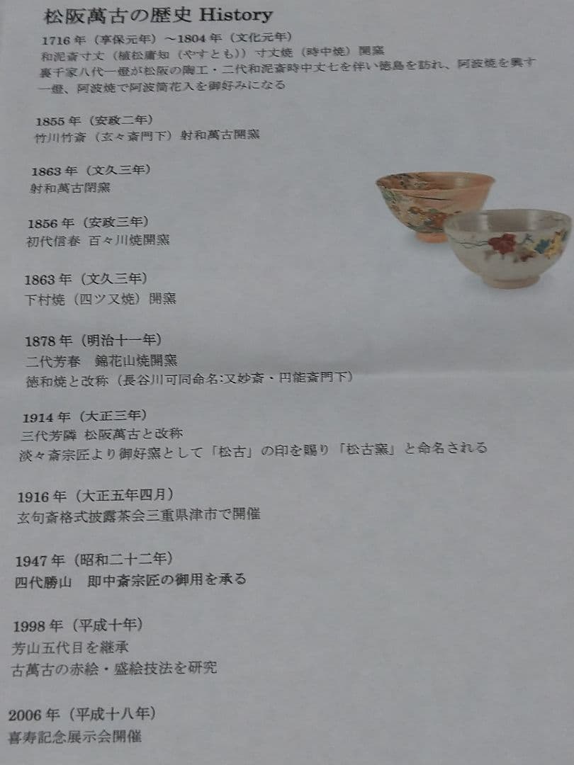 茶道具 水指 捻梅水指 松阪 萬古焼 佐久間勝山 表千家 即中斎好