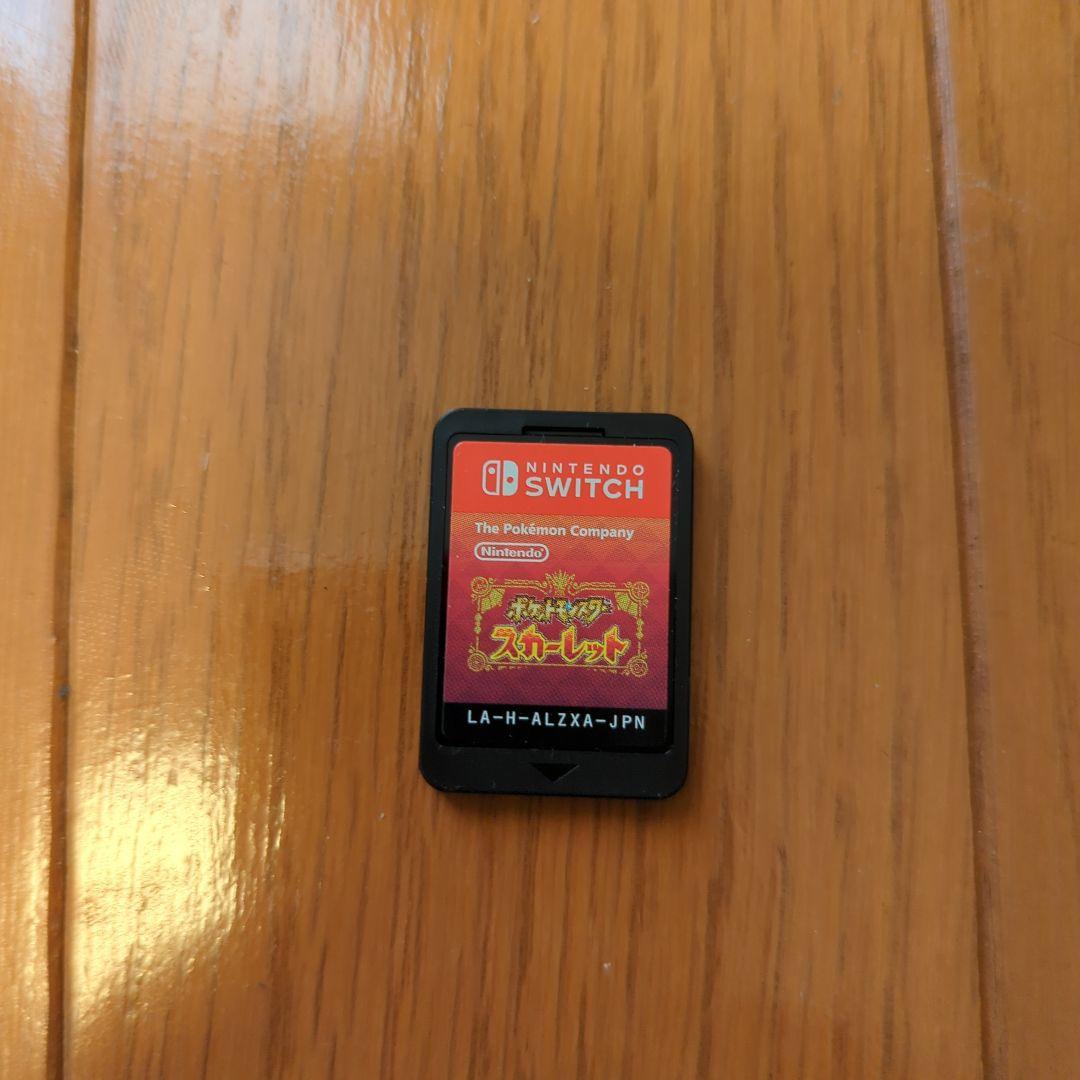 [箱なし]Nintendo Switch 本体 青/赤 ポケモン付き