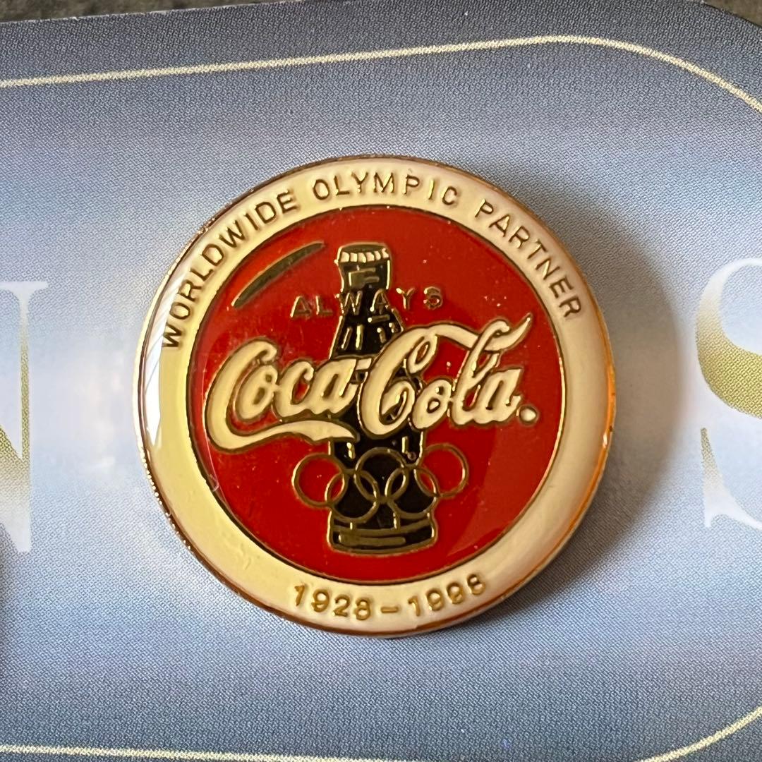【激レア】コカ・コーラ 長野オリンピック ノベルティピンバッジ 3個セット