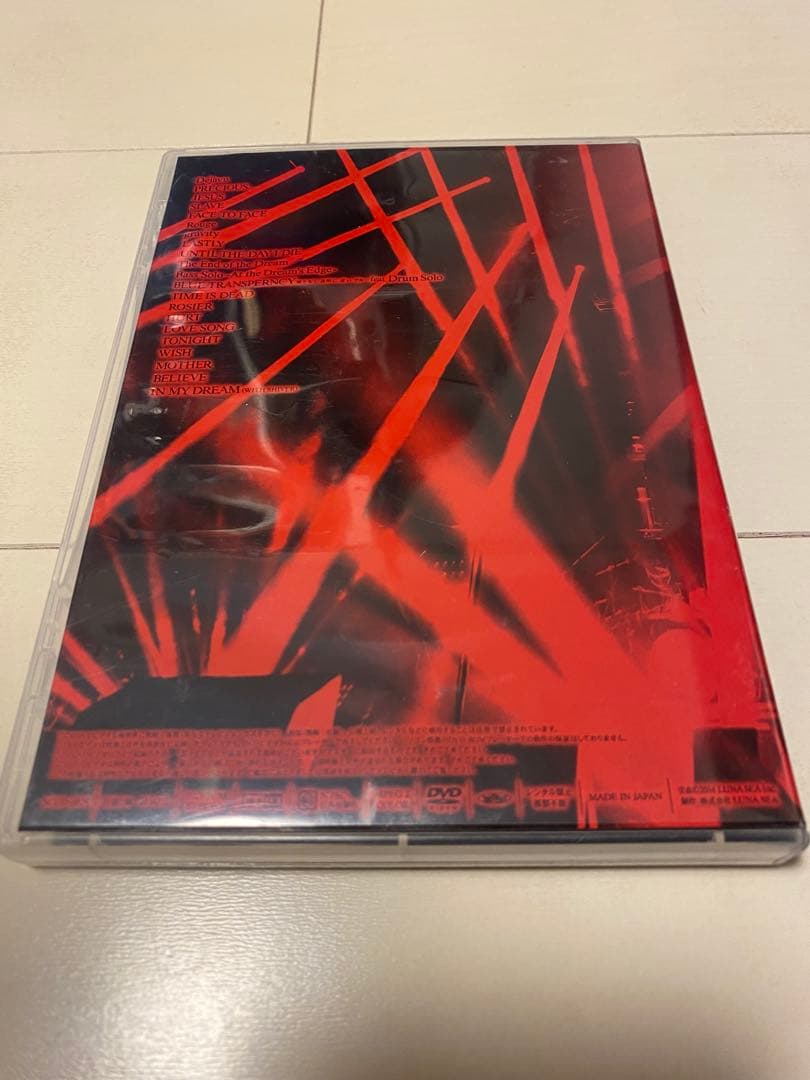 LUNA SEA SLAVE 限定 GIG 2013 両国国技館　DVD