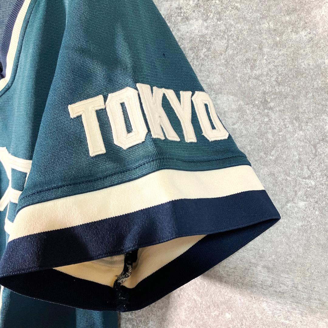 DESCENTE　maxell 社会人野球　ユニフォーム　上下 ネイビー