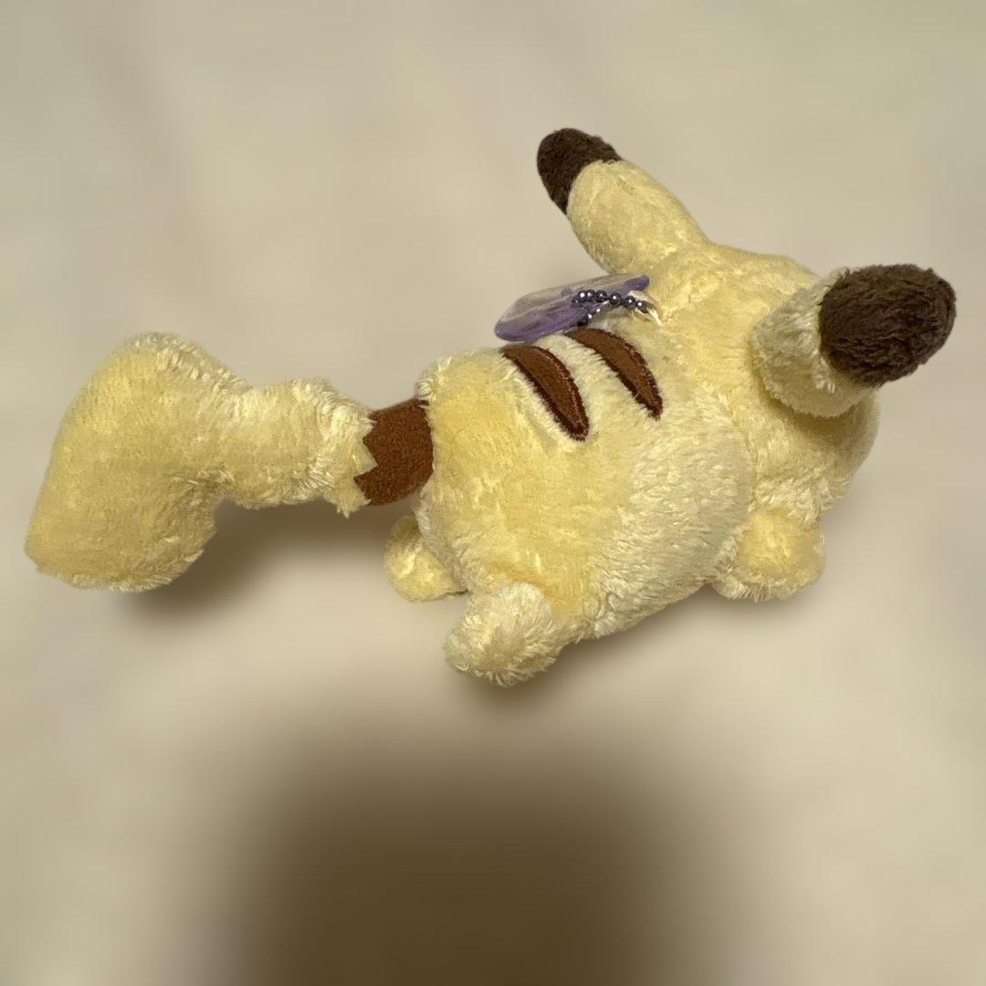 ポケモンのおねむりピカチュウ マスコットぬいぐるみ