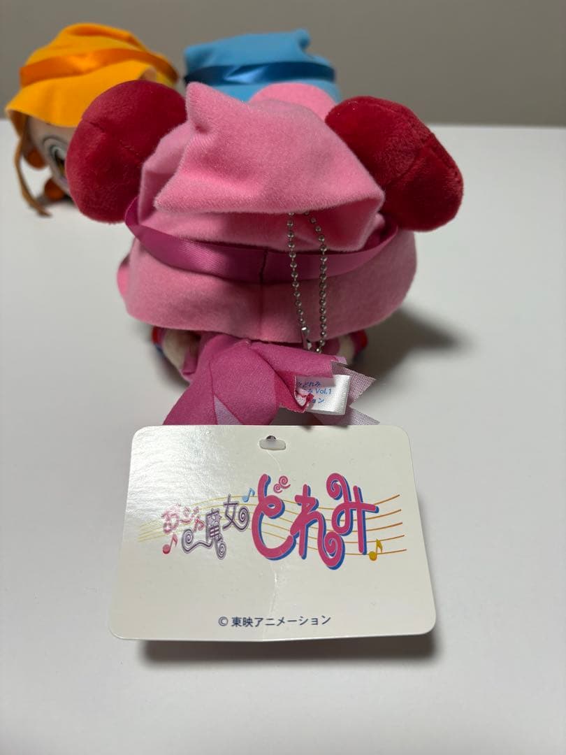 おジャ魔女どれみ 寝そべりぬいぐるみ　3点セット
