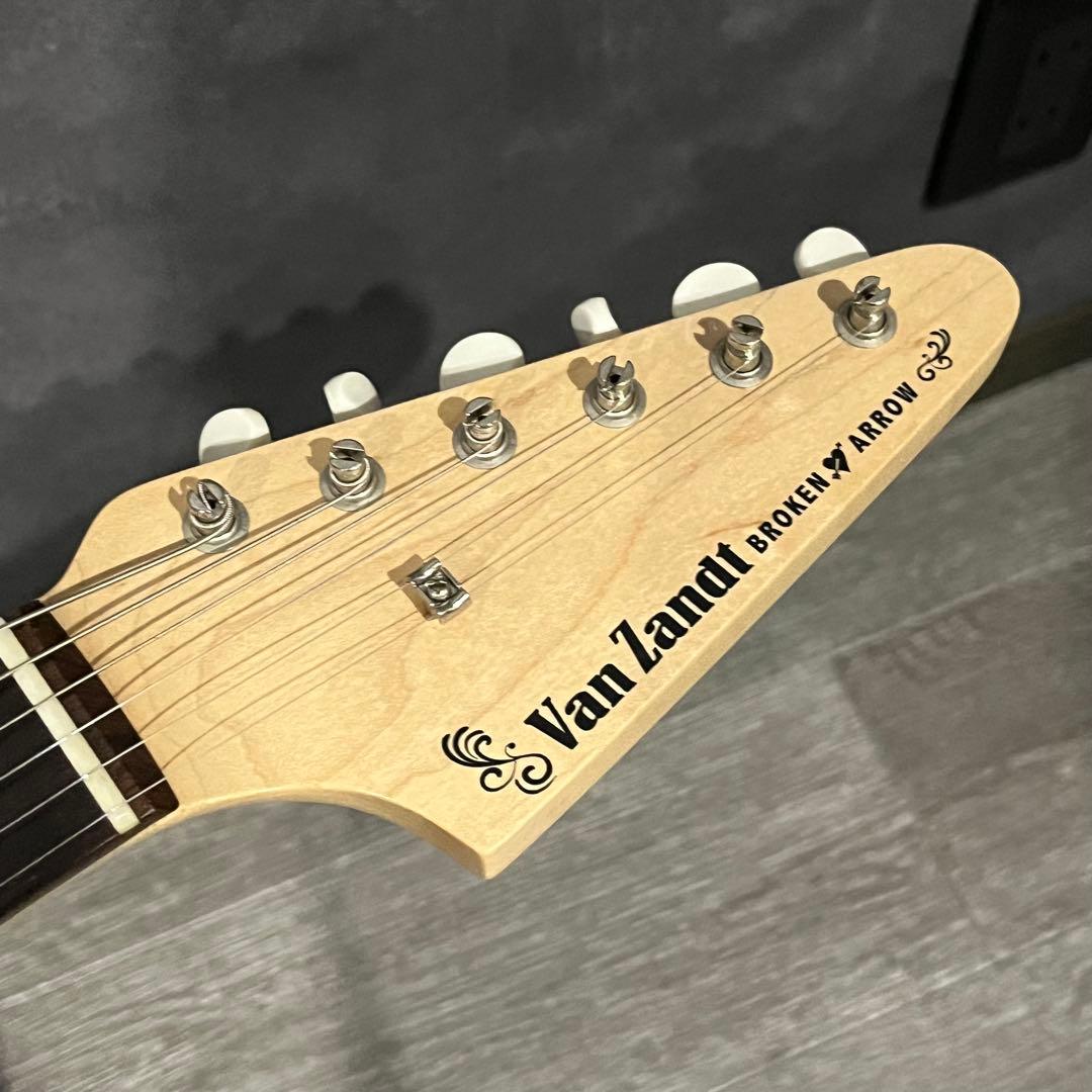 ギター Vanzandt Broken Arrow - Burgundy Mist