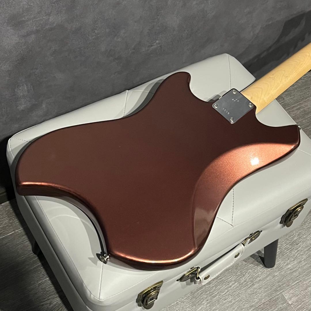 ギター Vanzandt Broken Arrow - Burgundy Mist