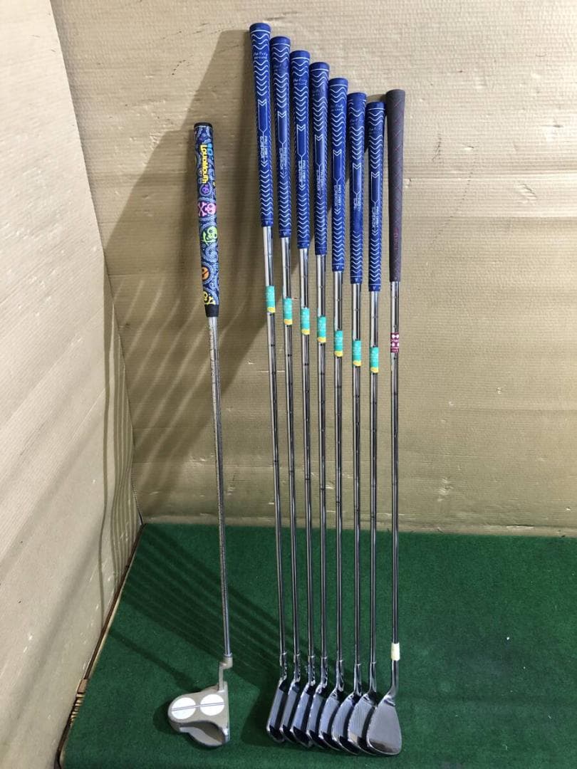 レディース向け「右打ち用」中古ゴルフクラブセットメーカー混成 11本組フルセット