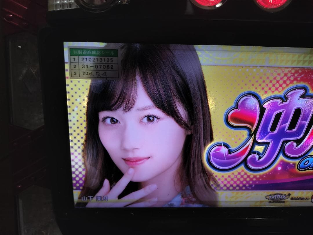 【パチスロ実機】京楽★ぱちスロ沖ハナ30 乃木坂46 山下美月【不要機付】