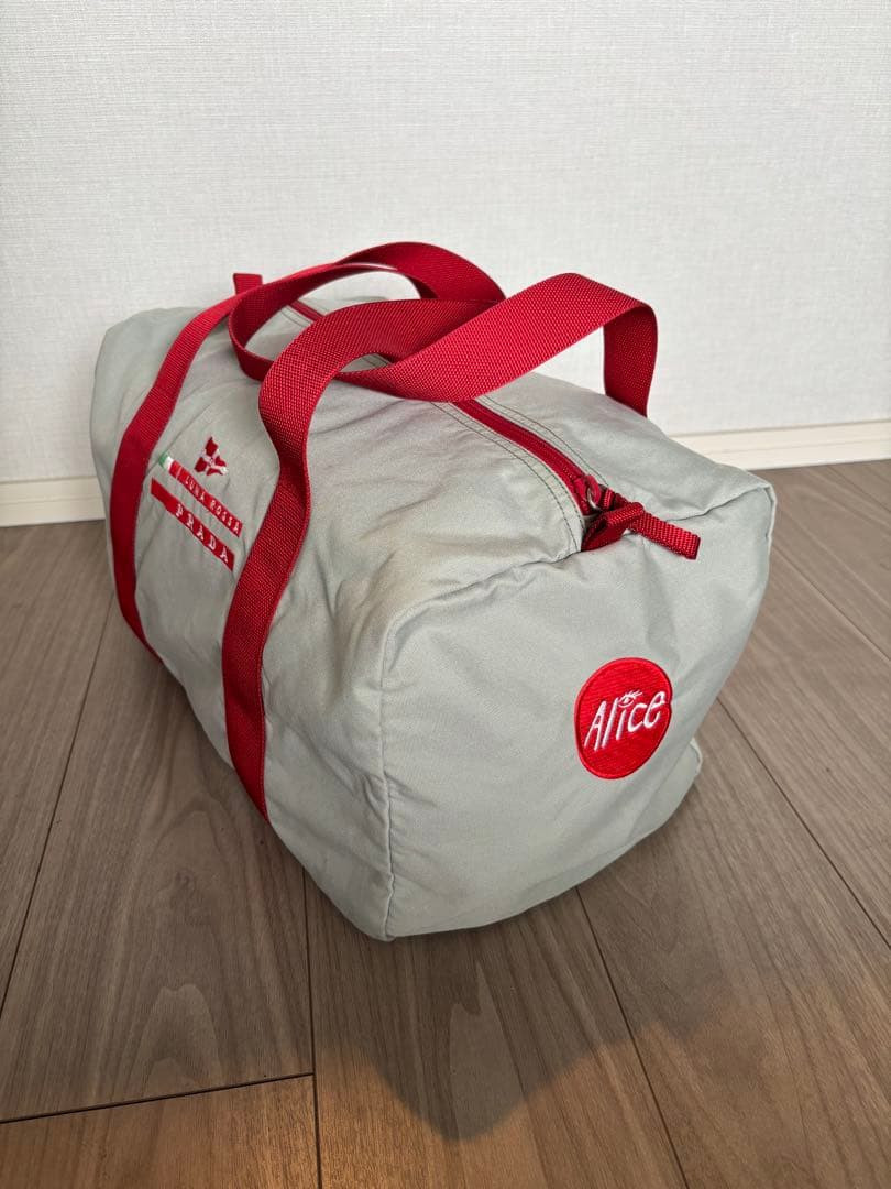 値下げ、希少！プラダ PRADA LUNA ROSSA ミニボストンバッグ