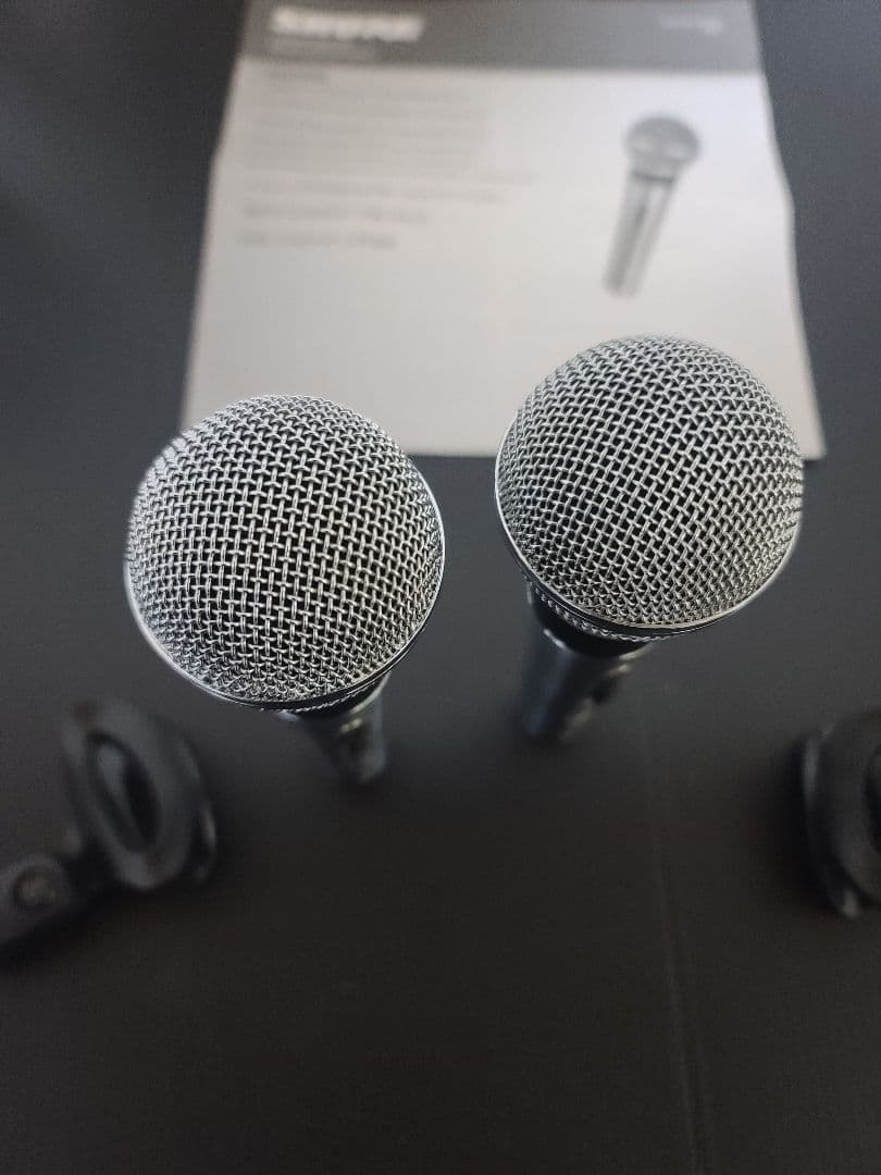 SHURE 565SD ダイナミックマイク2本セット