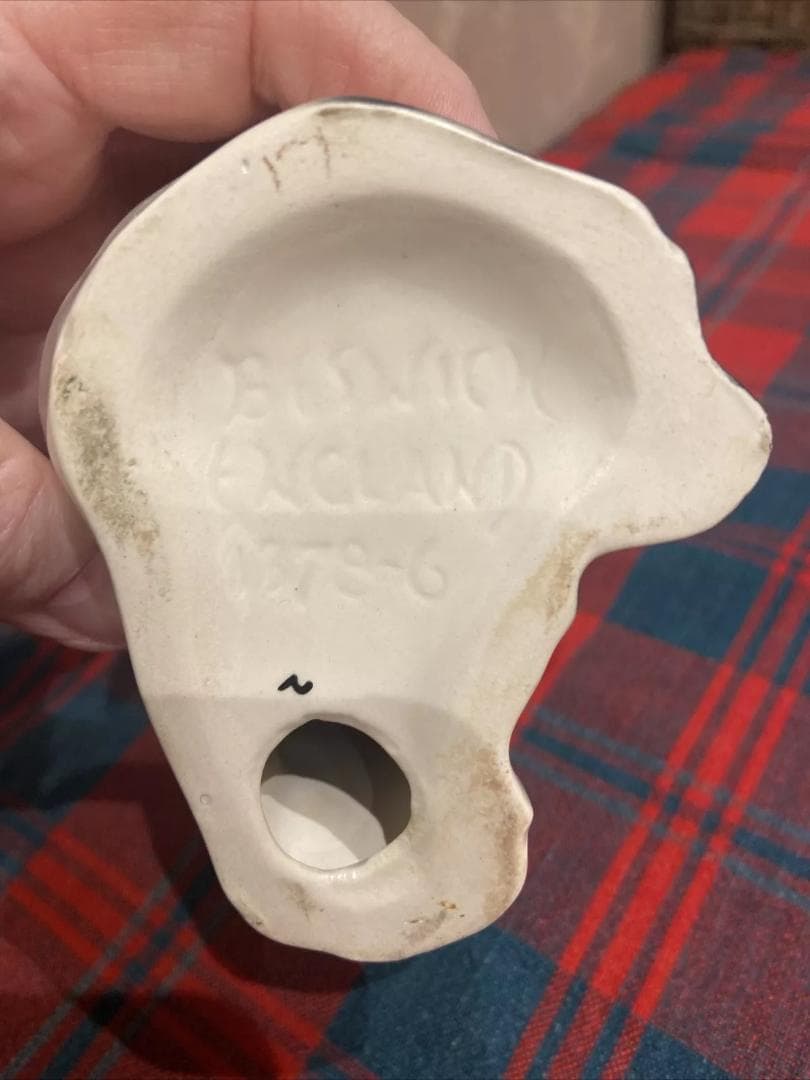英国 Beswick ベスウィック スタッフォードシャードッグ 1378-6
