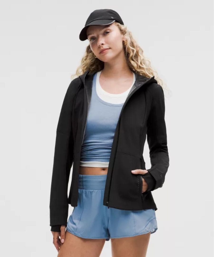 lululemon Cross Chill Jacket black ルルレモン