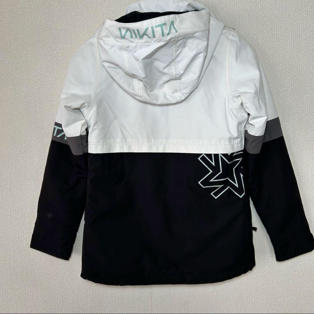 NIKITA ジュニア キッズ スノーボードウェア 上下セットＭサイズ【美品】