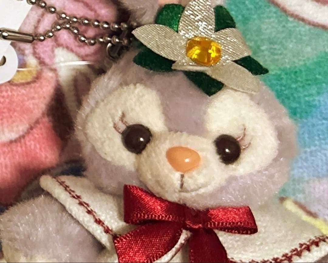 ディズニーシー イッツクリスマスタイム 2018年　ステラルー ぬいぐるみバッジ