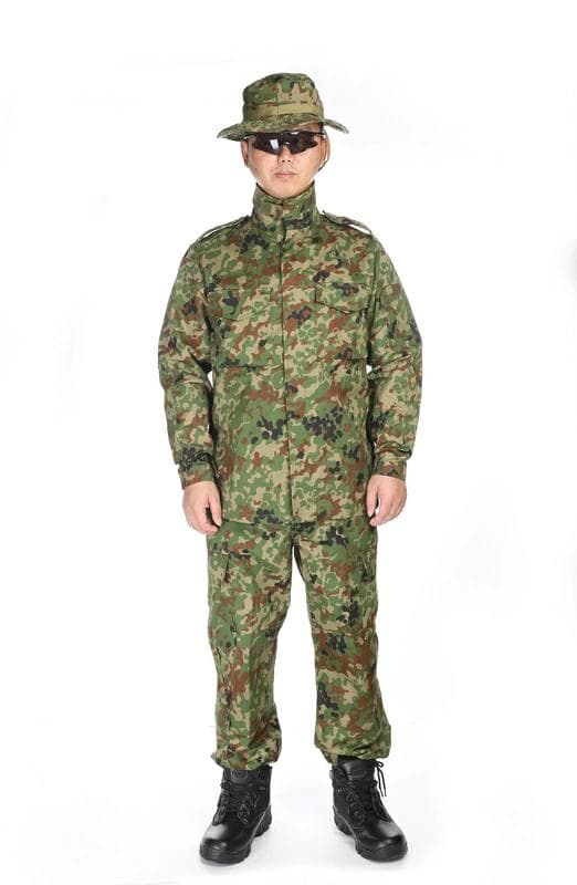 迷彩服 戦闘服 陸上自衛隊 3型 上下 ベルト　ブーニーハット セット