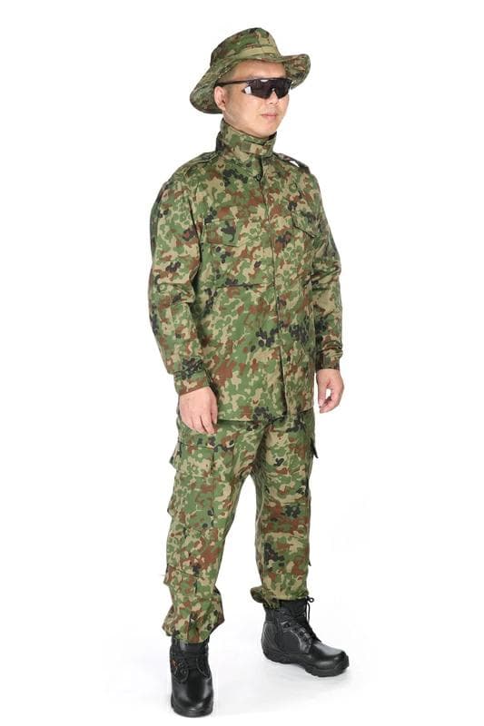 迷彩服 戦闘服 陸上自衛隊 3型 上下 ベルト　ブーニーハット セット