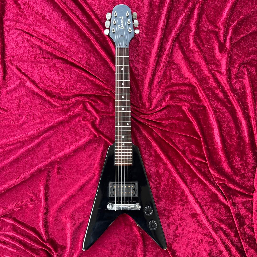 メンテ済 Samick MINI FLYING V ミニギター フライングV