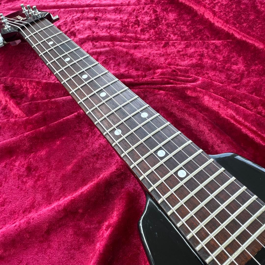 メンテ済 Samick MINI FLYING V ミニギター フライングV