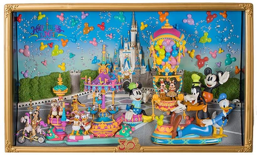 未使用 レア 限定 TDL ディズニーランド 30周年 フィギュア ディスプレー