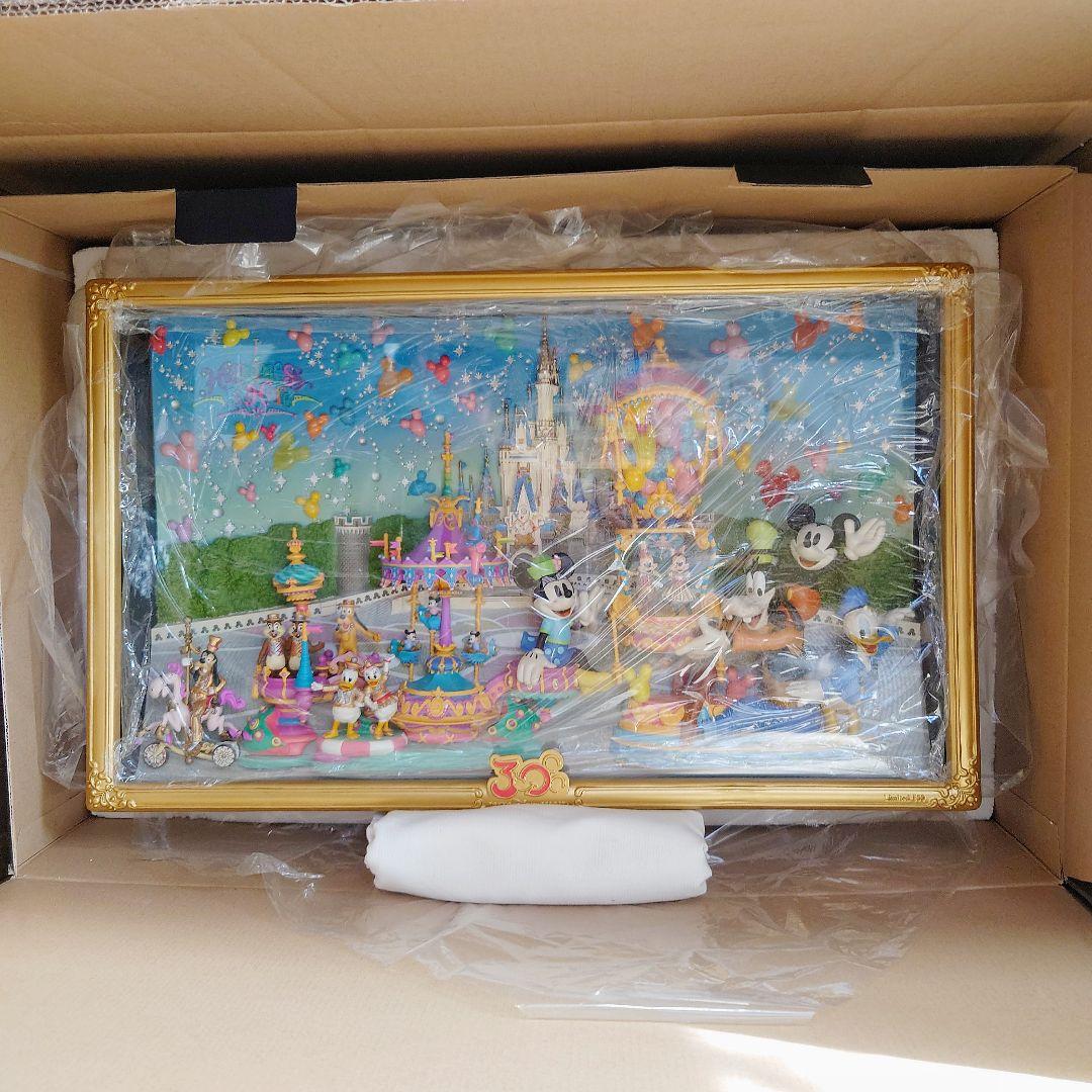 未使用 レア 限定 TDL ディズニーランド 30周年 フィギュア ディスプレー
