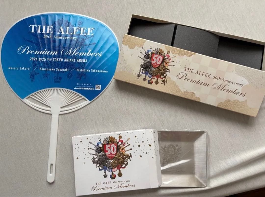THE ALFEE DVD Premium Members 全６巻と引き出物