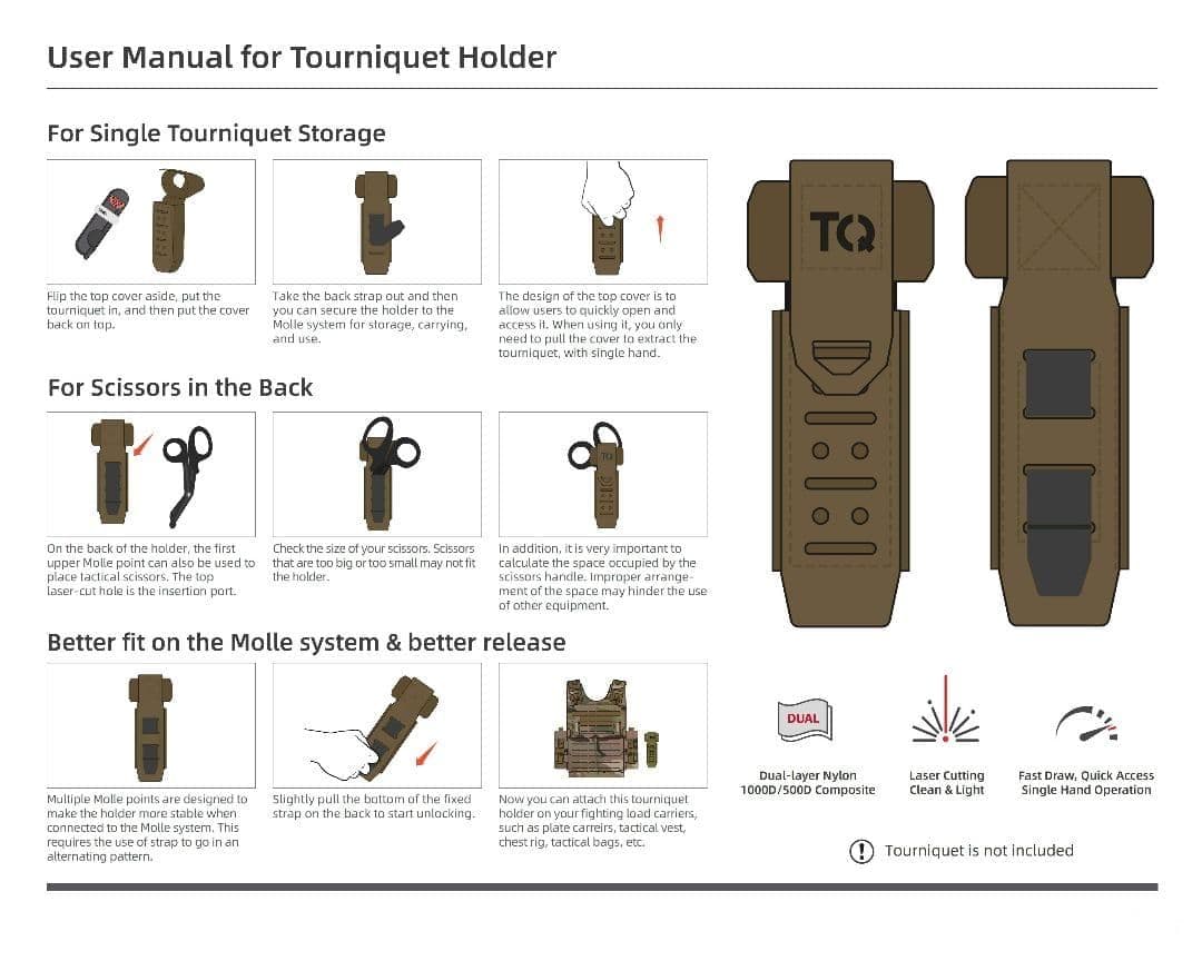 新品実物 米国FDA認証 RHINO TACTICAL 止血帯セット JSDF