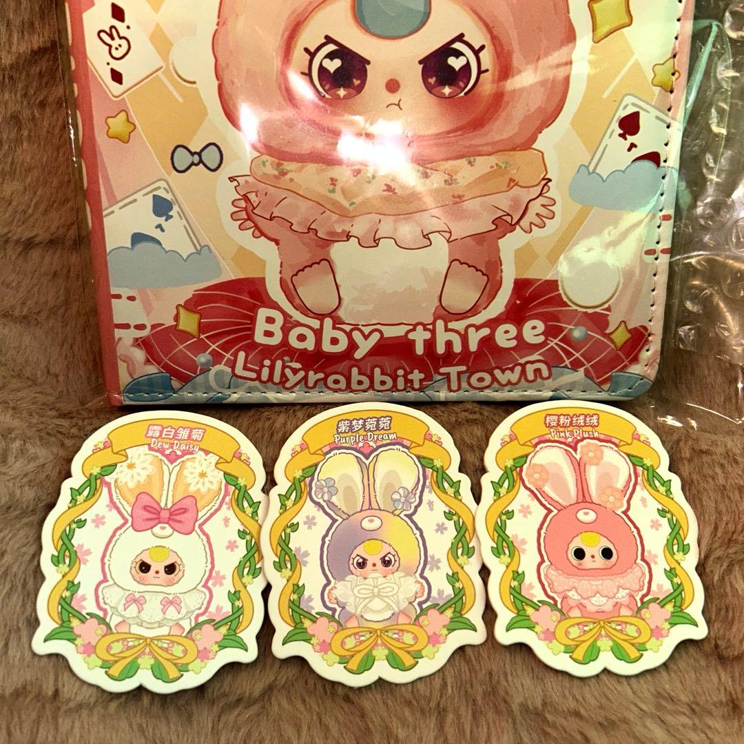 【Babythree】フラワーフェアリー 新作 3体セット➕ノート