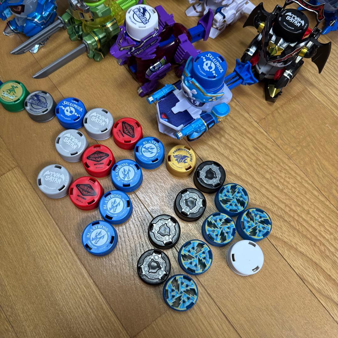 タカラトミー　ボトルマン　まとめ売りセット　龍神ブレンドラゴン　コーラマル　など