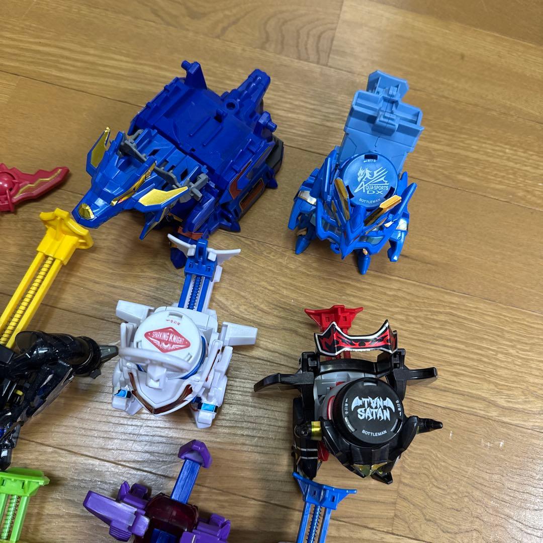 タカラトミー　ボトルマン　まとめ売りセット　龍神ブレンドラゴン　コーラマル　など