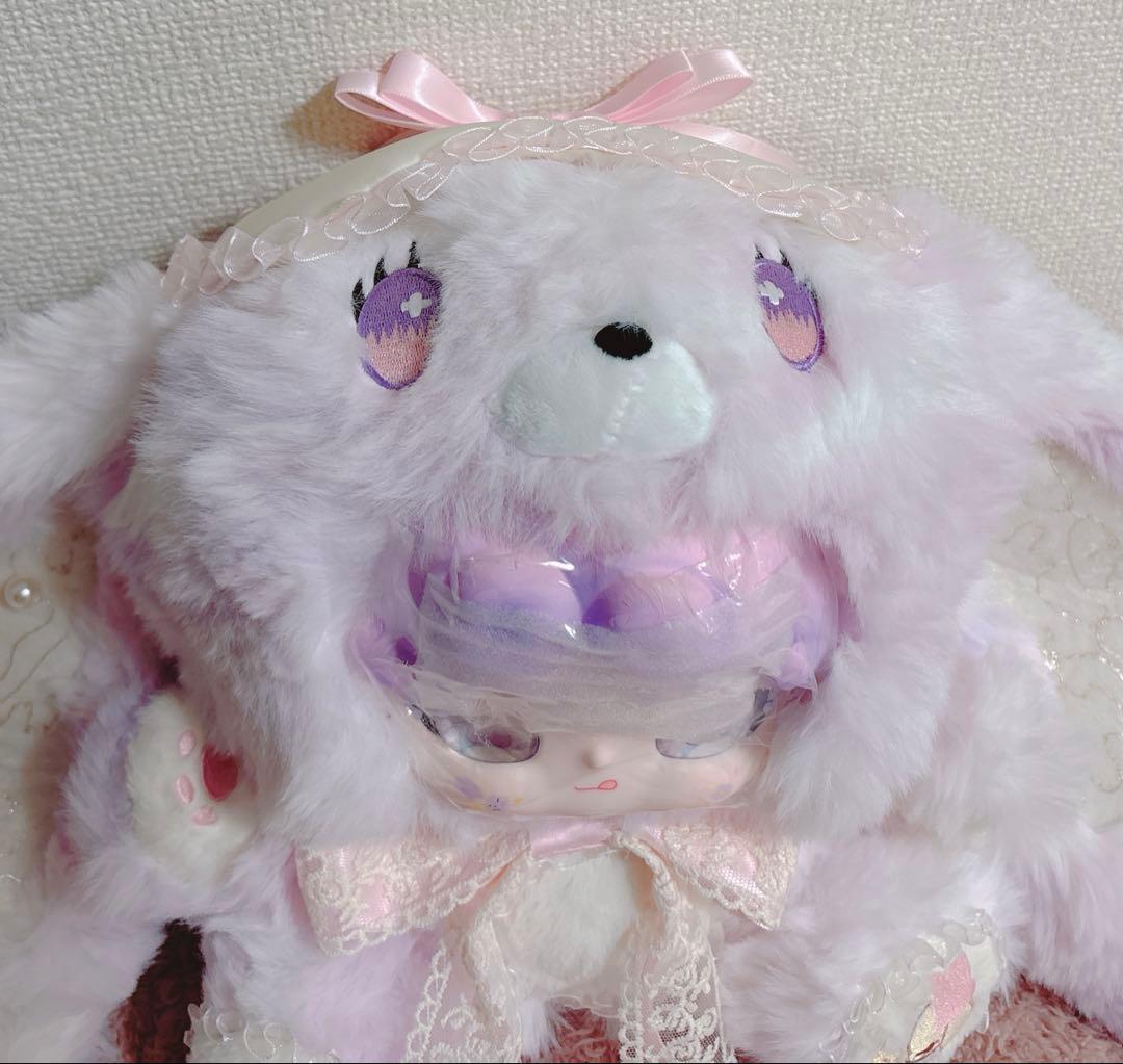 おやすみうさぎ ラッキーディアナイ 600% シークレット ぬいぐるみ