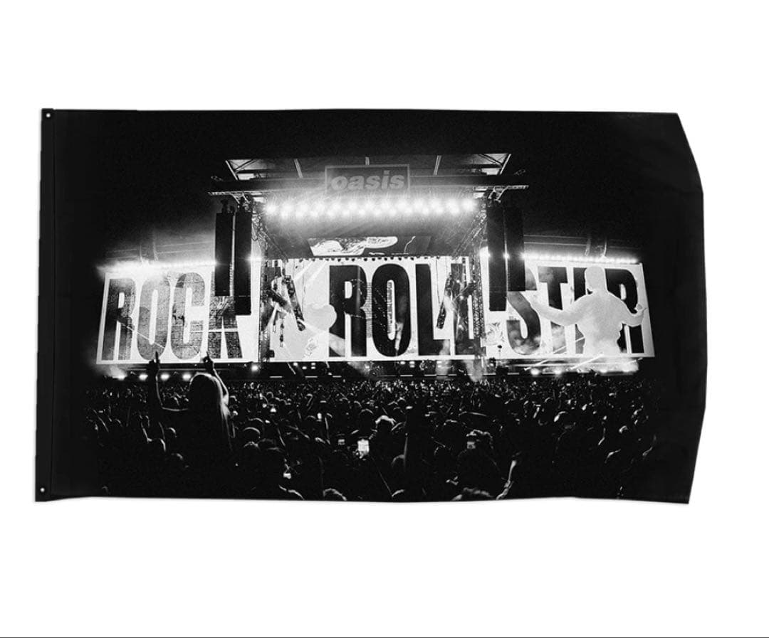 ２点セットoasis Rock n Roll Star タペストリーとマグカップ