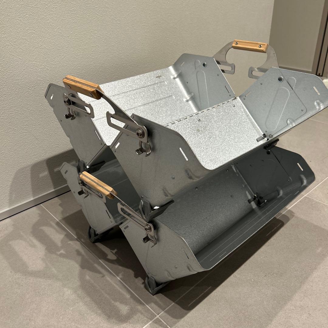 スノーピーク シェルフコンテナ25 2個セット　マイテーブル天板1枚