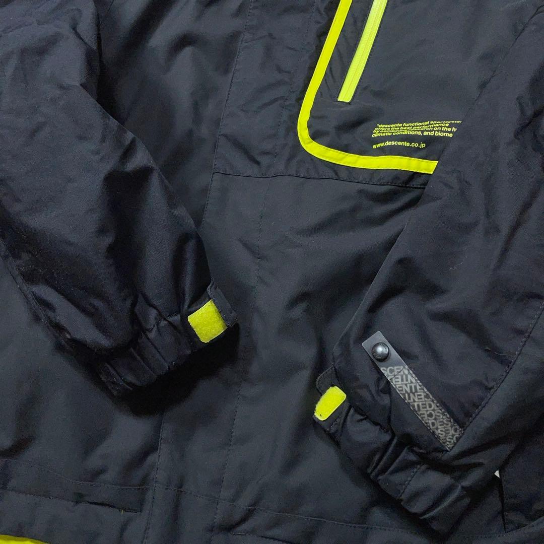 美品 ヒートナビ DESCENTE デサント スキーウェア メンズXO 黒