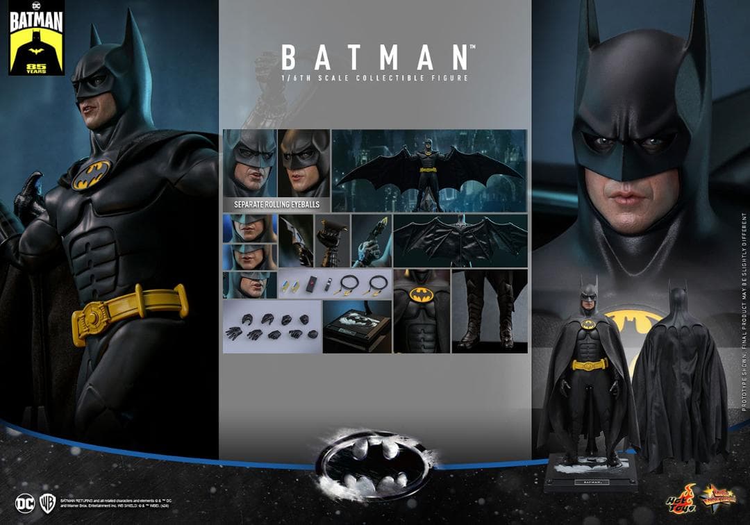 ホットトイズ 1/6 バットマン リターンズ バットマン 2.0版 MMS769